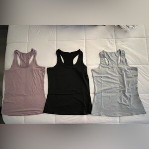 Women's Sleeveless Tank Tops - Black, Gray, Purple, White and Blue